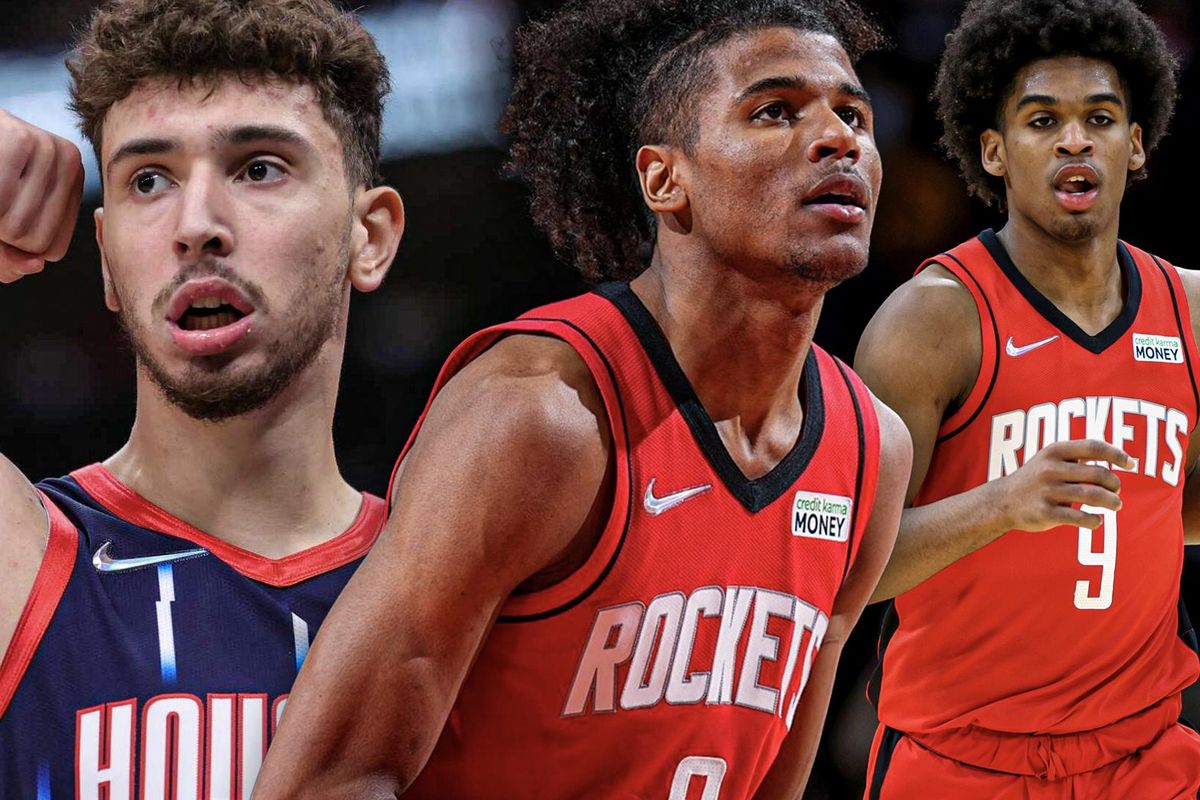 Rockets Alperen Sengun, Jalen Green, Josh Christopher