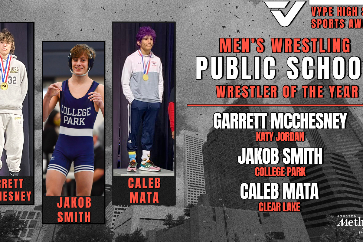 VYPE AWARDS: Public School Wrestling presented by Houston Methodist Orthopedics & Sports Medicine