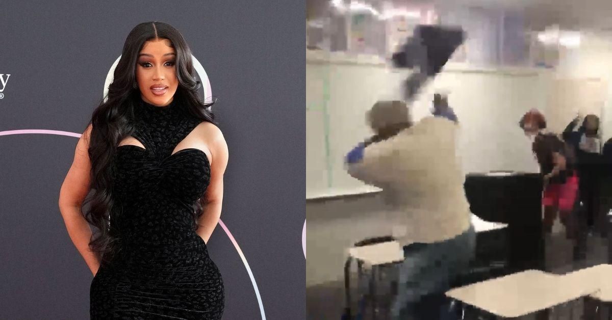 Cardi B Unloads On Dallas Middle Schoolers Caught On Video Throwing Chair At Substitute Teacher