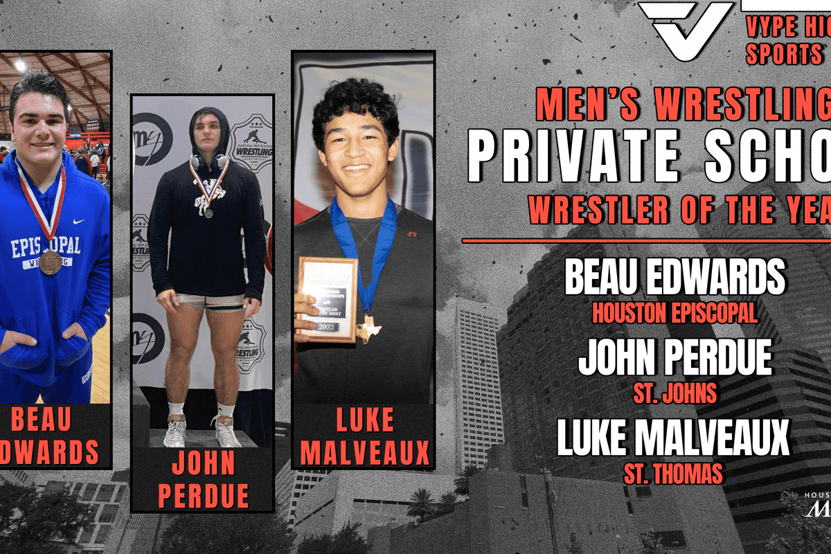 VYPE AWARDS: Private School Wrestling presented by Houston Methodist Orthopedics & Sports Medicine