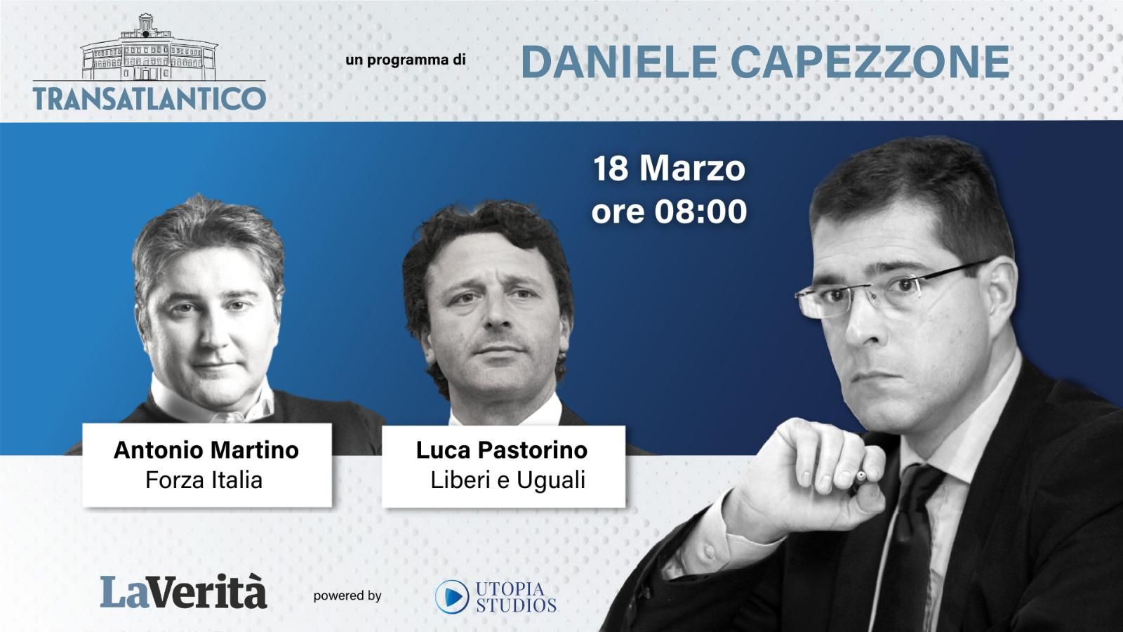 Leu e Fi a Transatlantico: confronto su catasto e tema riaperture