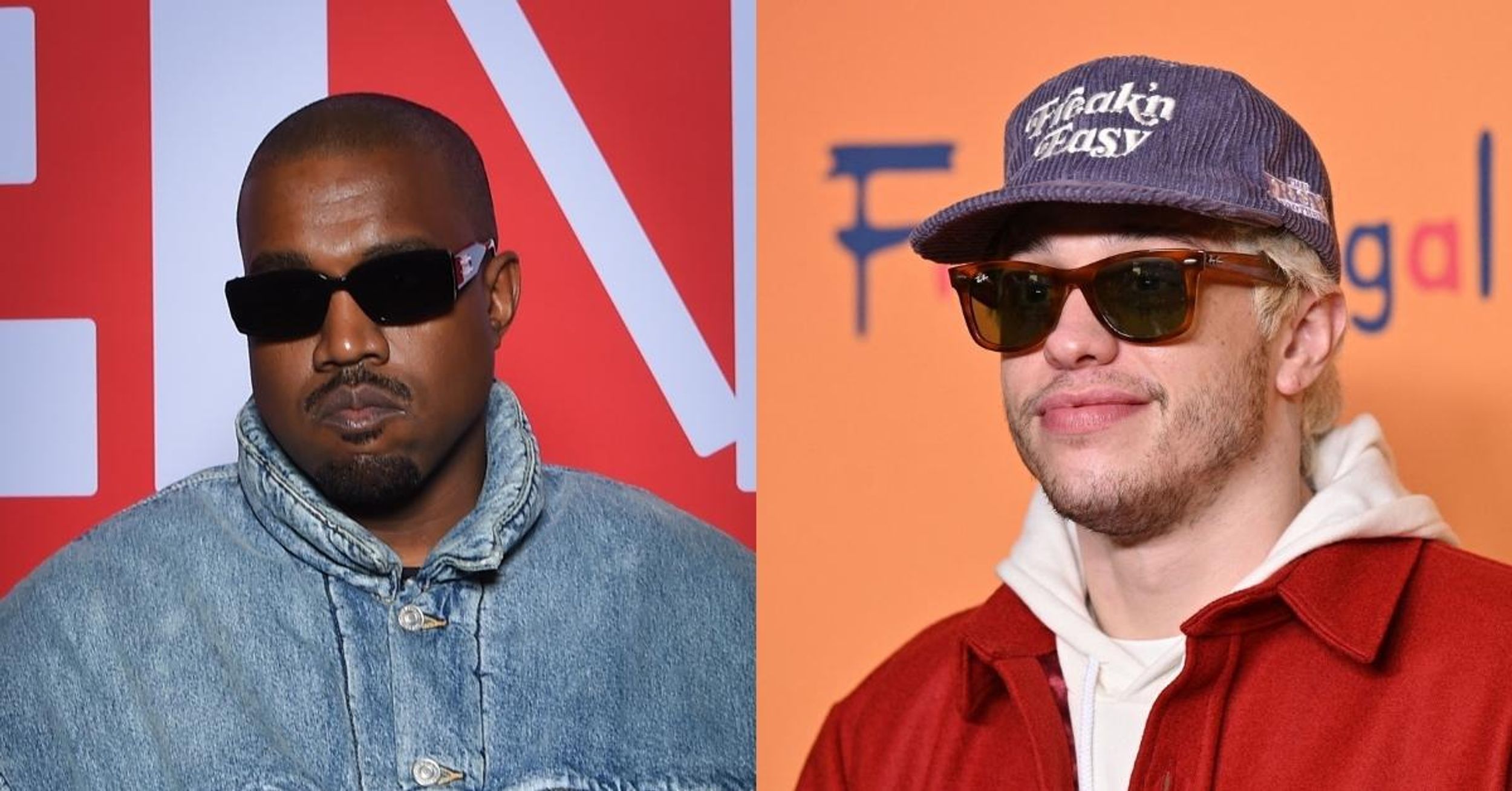 Ye Now Claims He's 'Concerned' Pete Davidson Will Get Kim Kardashian 'Hooked On Drugs'