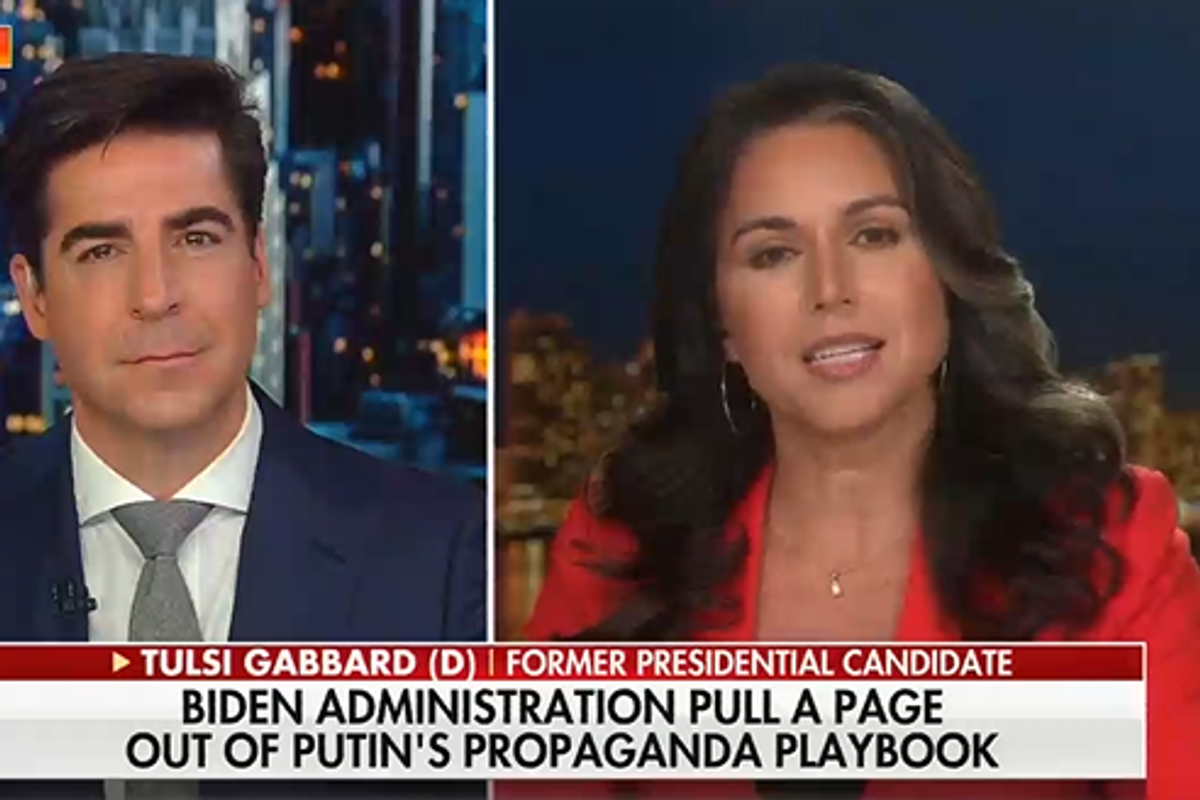 Tulsi Gabbard Kremlin-Babbling That Biden Propaganda Just As Bad As ...