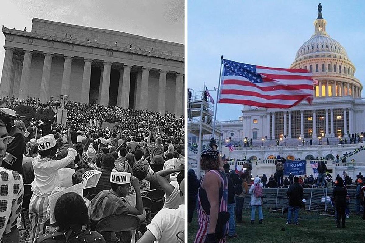 January 6 Rioter Explains He's In Jail, So Exactly Like MLK