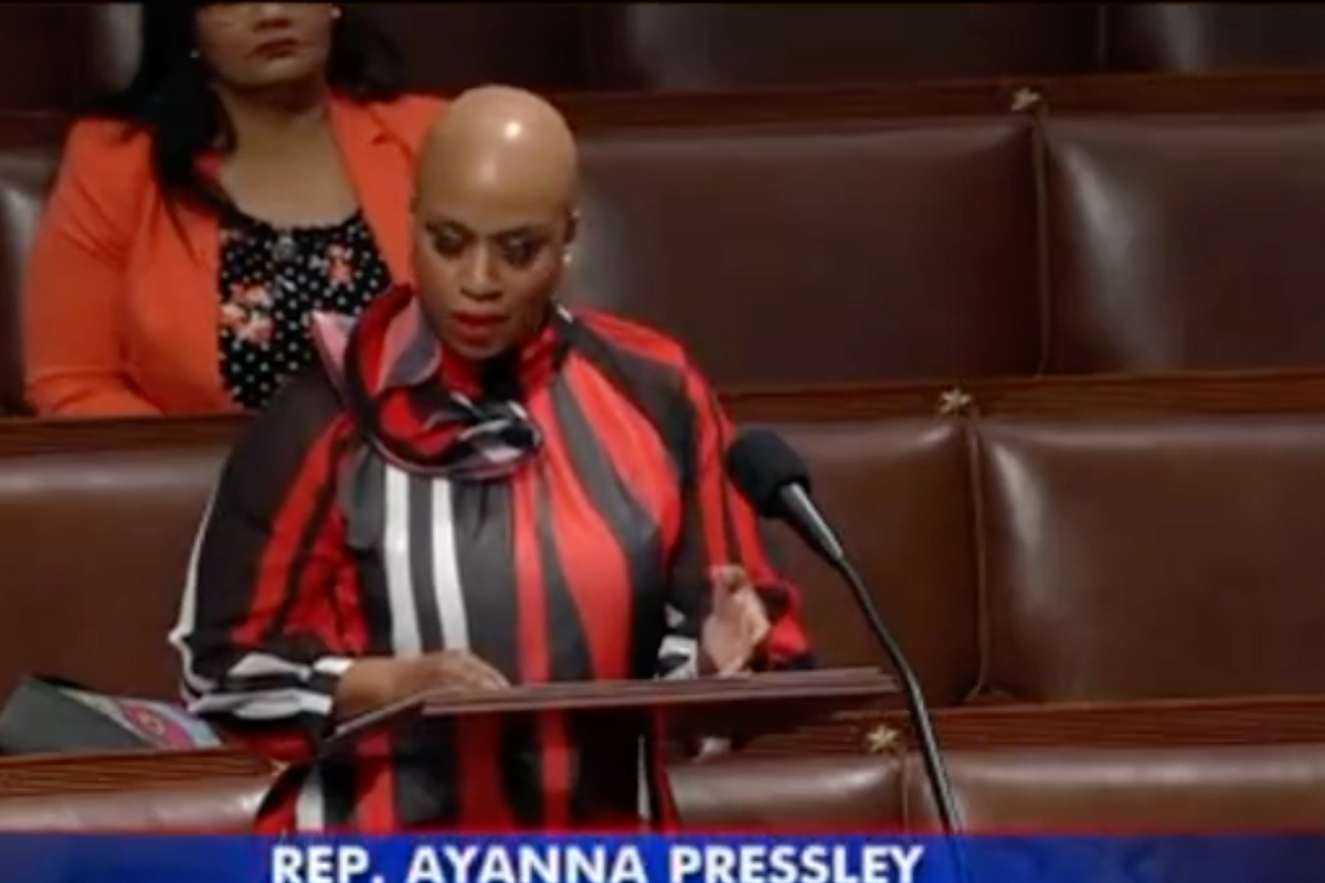 Ayanna Pressley speaks on the CROWN Act
