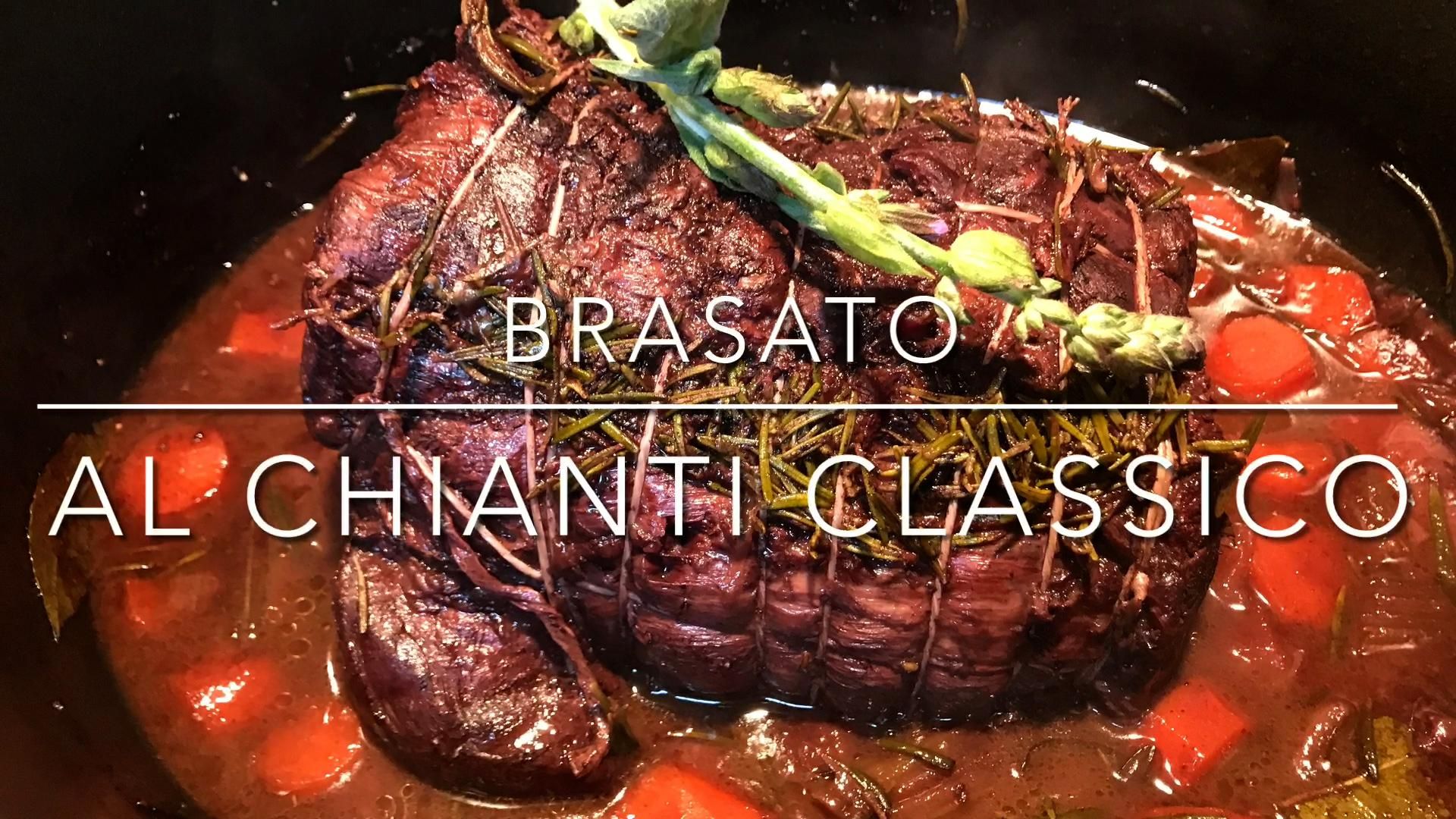 Cuciniamo insieme: brasato di manzo al Chianti Classico