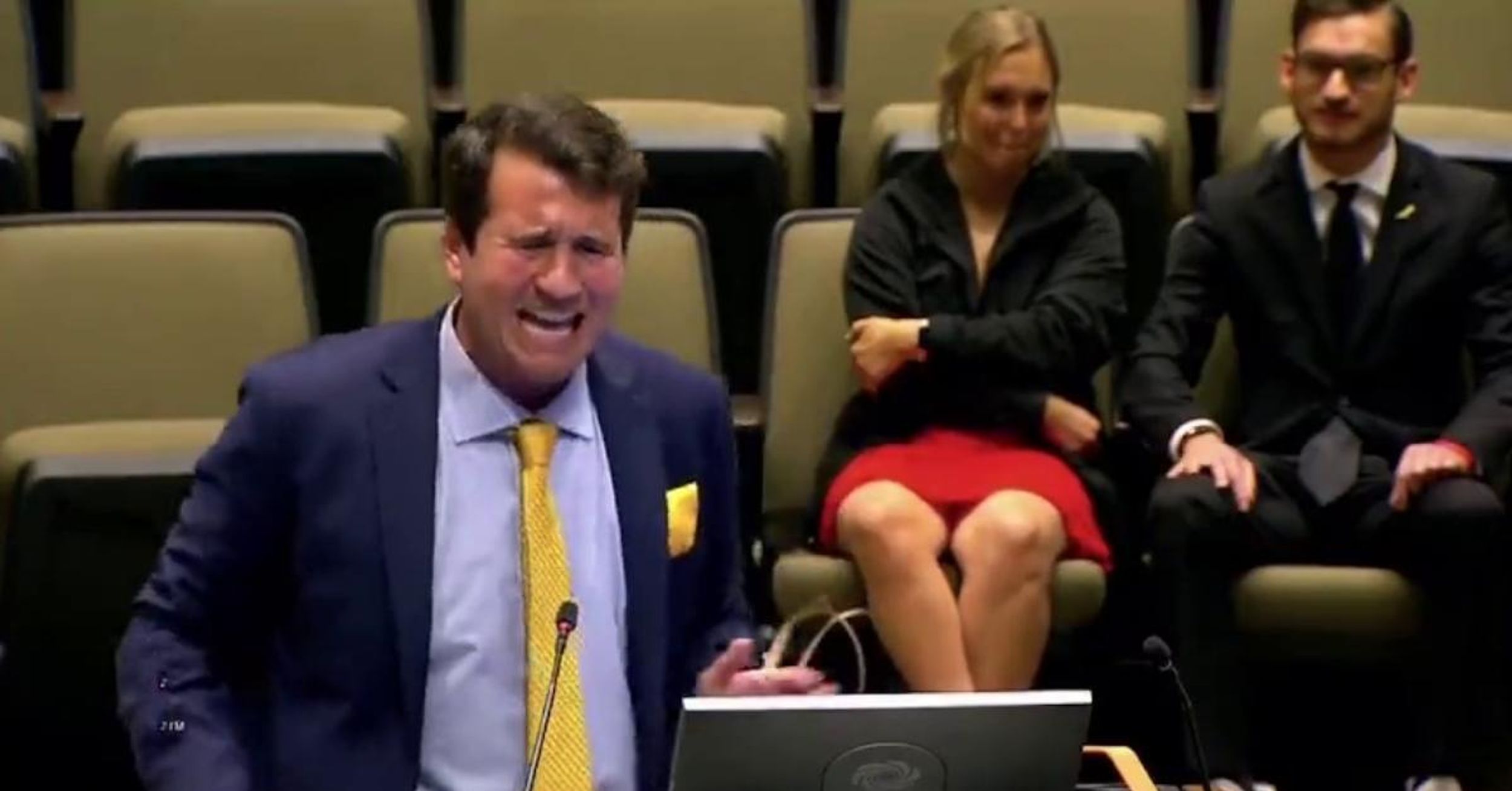 Comedian Goes Viral After Trolling Texas City Council Meeting With Bonkers Rap About Killing Putin