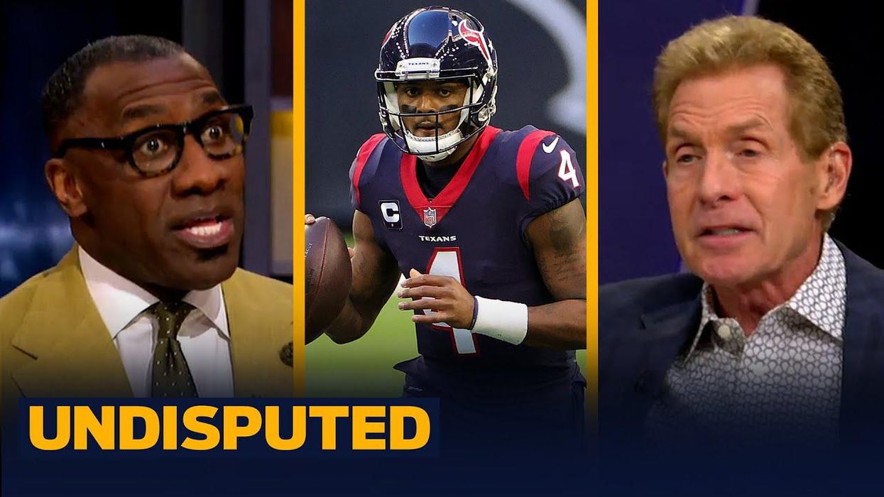 Skip Bayless & Shannon Sharpe have strong reaction to Deshaun Watson's historic contract