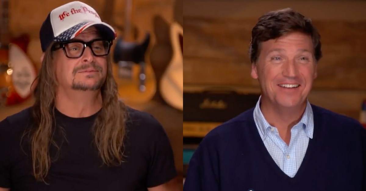 Kid Rock Dragged After Bragging To Tucker Carlson About Being 'Uncancelable' During Interview