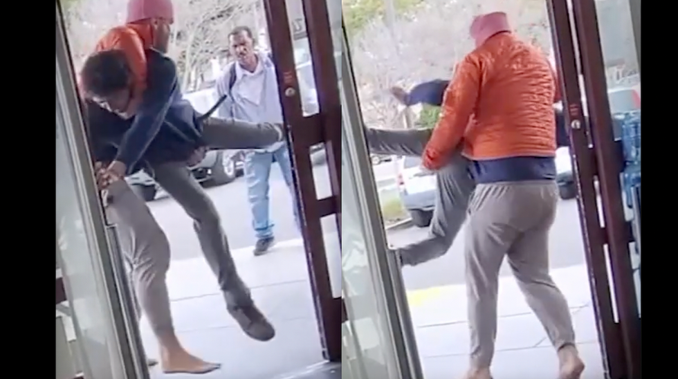 Fed-up customer body-slams, wrestles shoplifting duo outside Walgreens: 'I am way bigger than you, and I will f*** you up!'