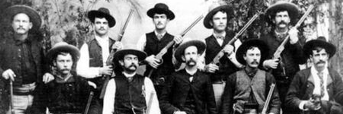 Old image of Irish men