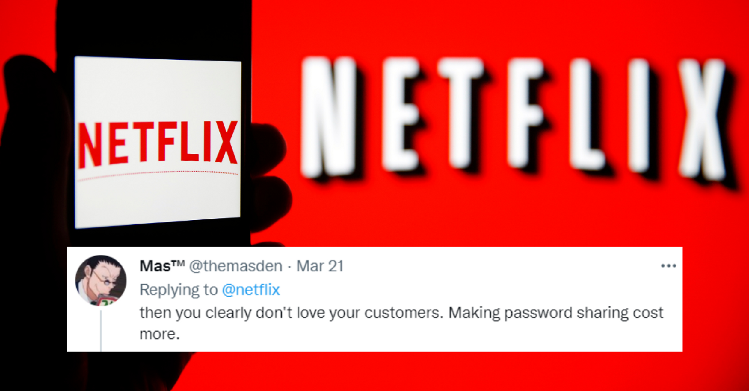 An Old Tweet From Netflix About Sharing Passwords Has Aged Terribly Amid Their Latest Crackdown
