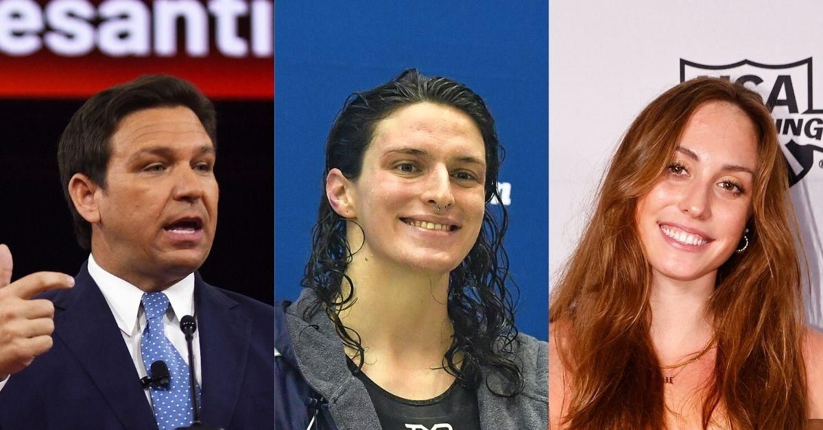 DeSantis Ripped After Declaring Florida Native 'Rightful Winner' In Race She Lost To Trans Swimmer