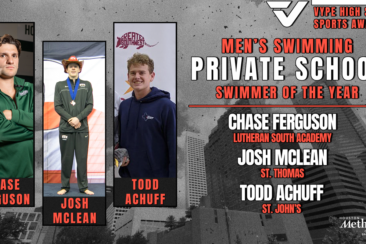 VYPE AWARDS: Private School Swimming presented by Houston Methodist Orthopedics & Sports Medicine