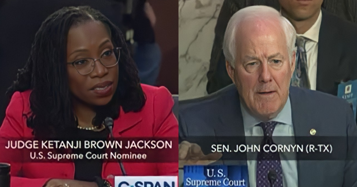 Ketanji Brown Jackson Schools GOP Sen. On 'The Nature Of A Right' After His Gay Marriage Rant