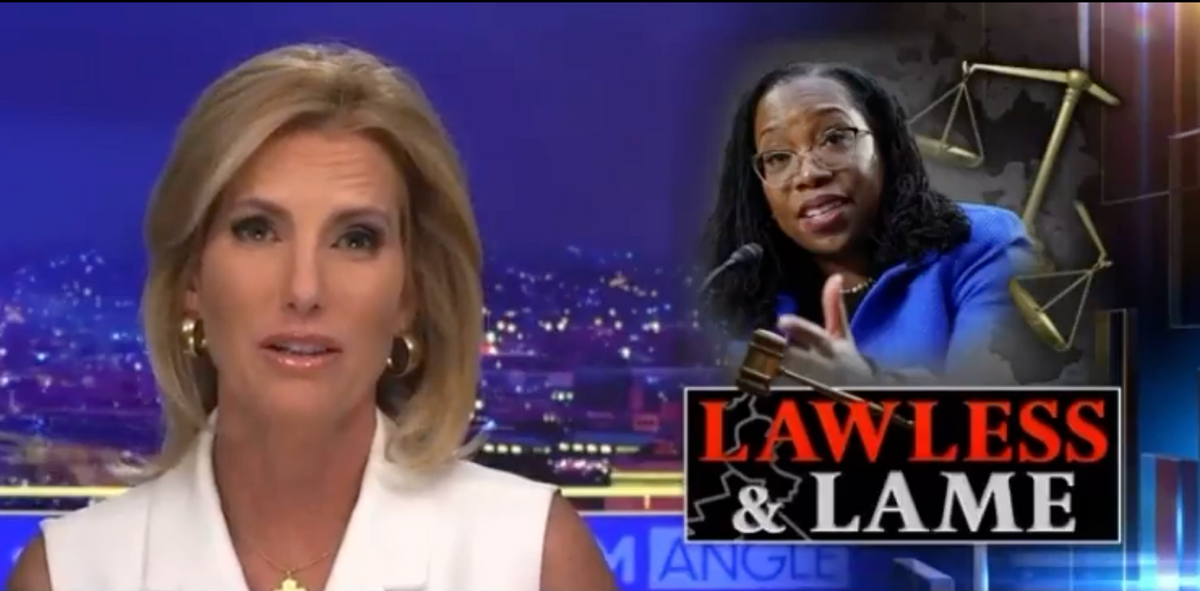 Ingraham Gets Brutal Reminder After Saying SCOTUS Nominee of President With Low Approval Shouldn't Be Confirmed