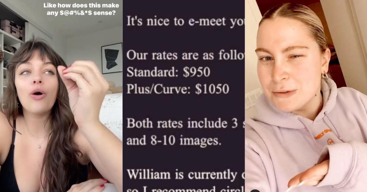 Photographer Sparks Outrage After Charging $100 More To Take Photos Of Plus-Size Models
