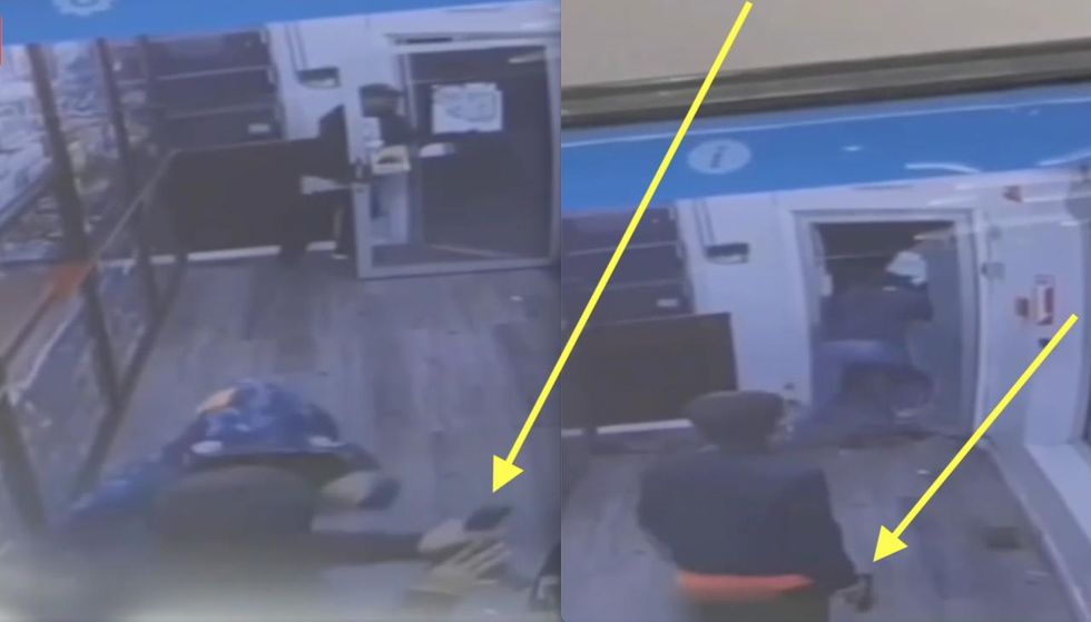 Man at ATM turns the tables on gun-toting crook, grabbing his weapon and shooting him multiple times