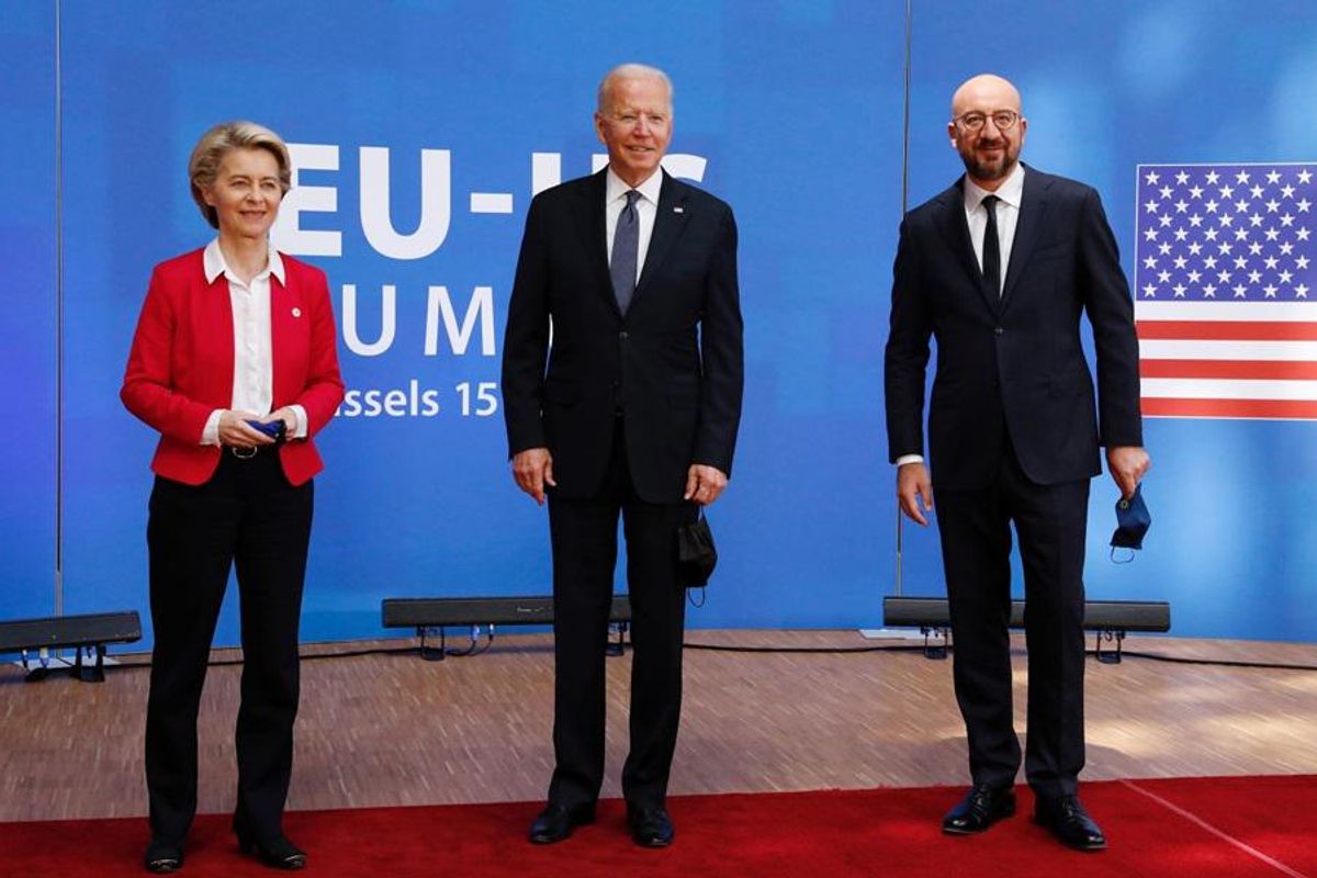 Europe All Like: We Love You Joe Biden Who Is Not Trump, You're Our Only Hope!