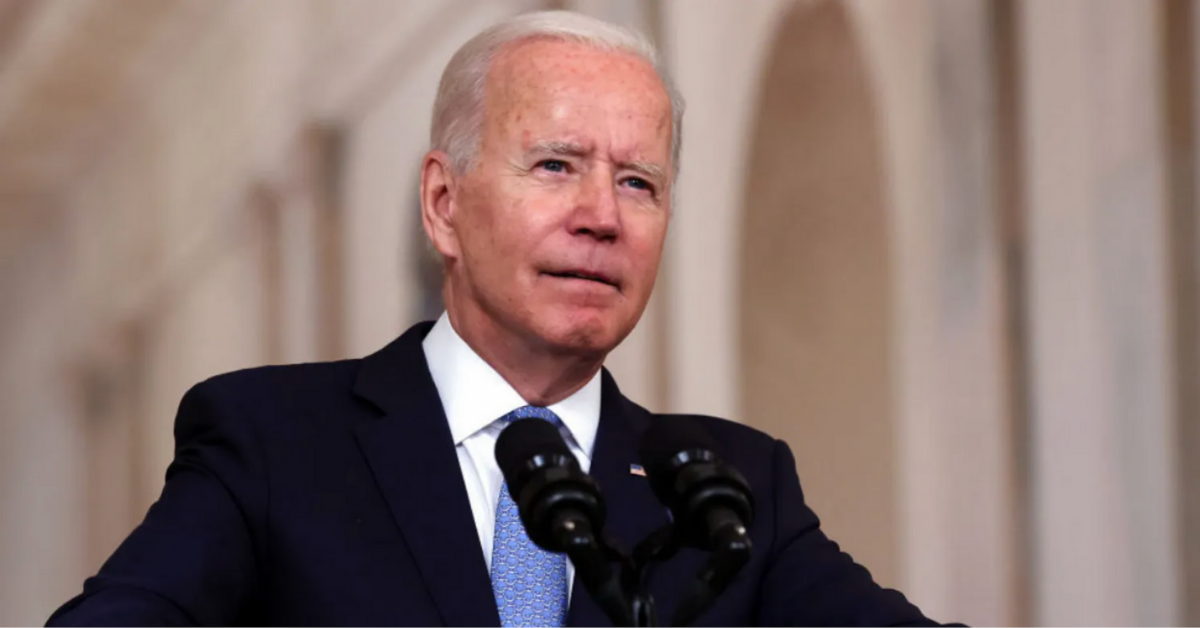 Biden Just Threw Epic Shade After Reporter Asked Him What Happens If Trump Runs In 2024