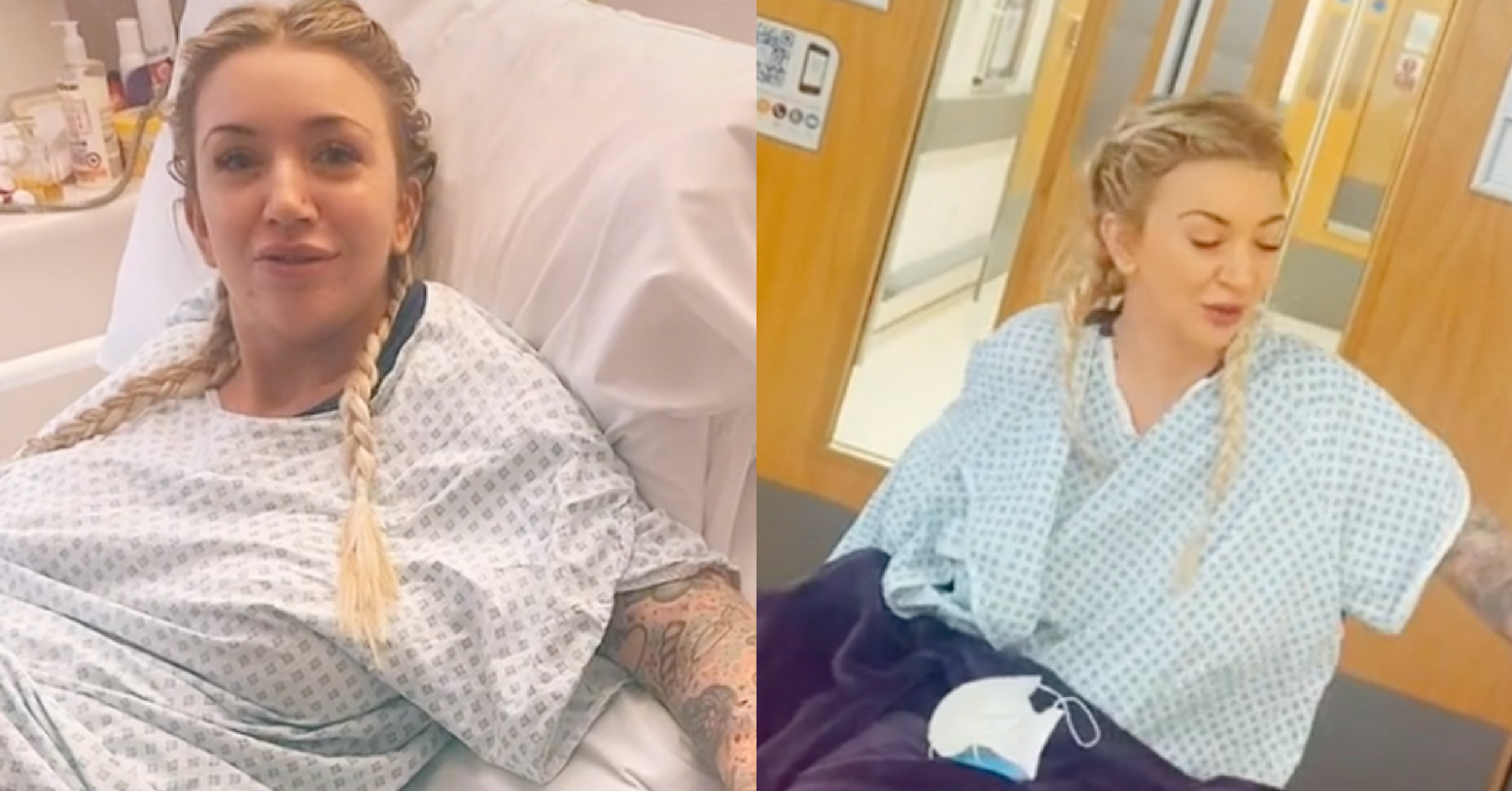 Woman Left With 'Shark Hand' After Doctors Had To Sew It Inside Her Abdomen Due To Sepsis