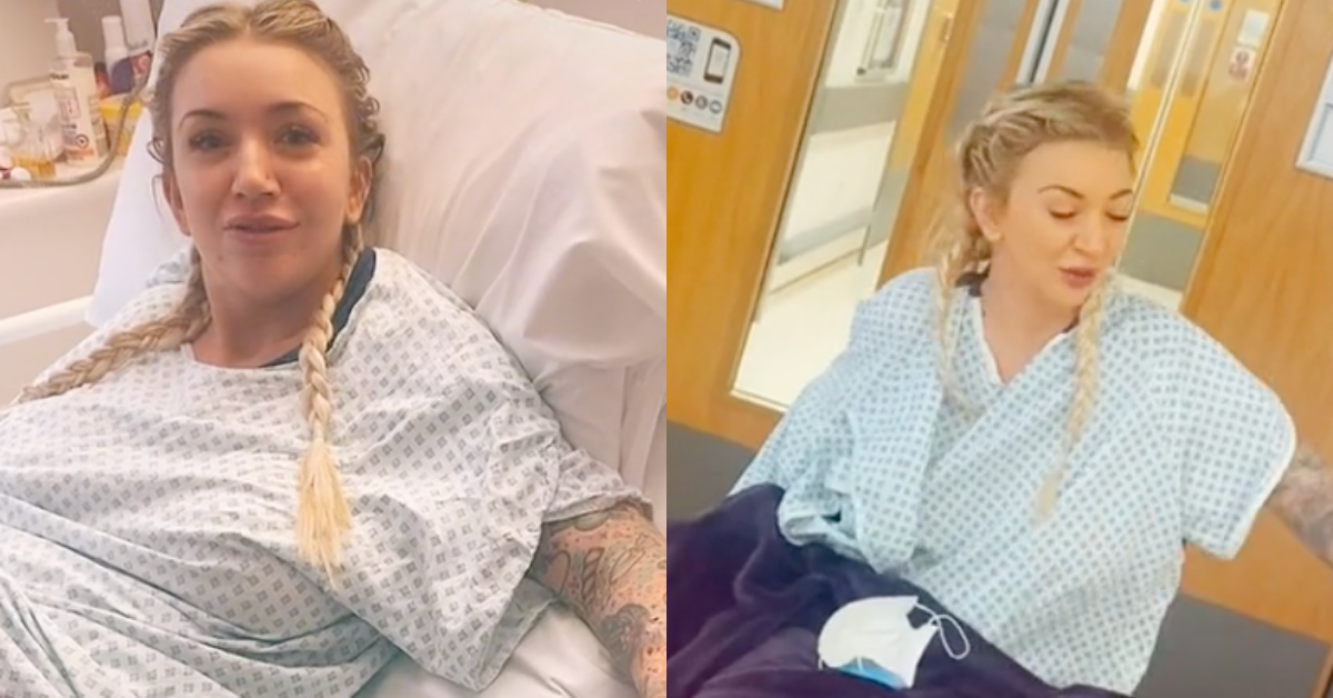 Woman Left With 'Shark Hand' After Doctors Had To Sew It Inside Her Abdomen Due To Sepsis
