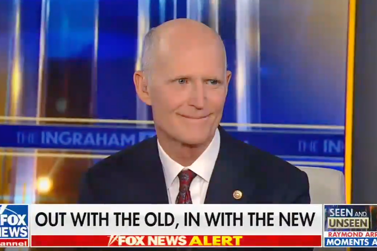 Smug Millionaire Rick Scott Really Thinks You Struggling Deadbeats Should Pay More In Taxes
