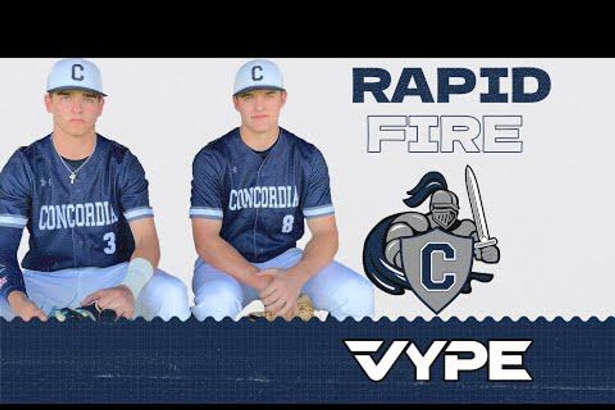 VYPE RAPID FIRE: Nolan and Jax Traeger from Concordia Lutheran