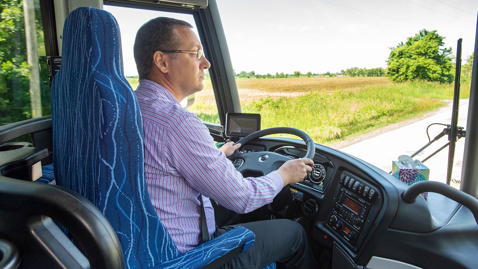 Motorcoach vehicle license or registration