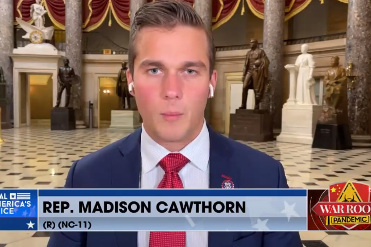 Madison Cawthorn Says He Fibbed About Getting Invited To All The Cool Republican Boner Orgies