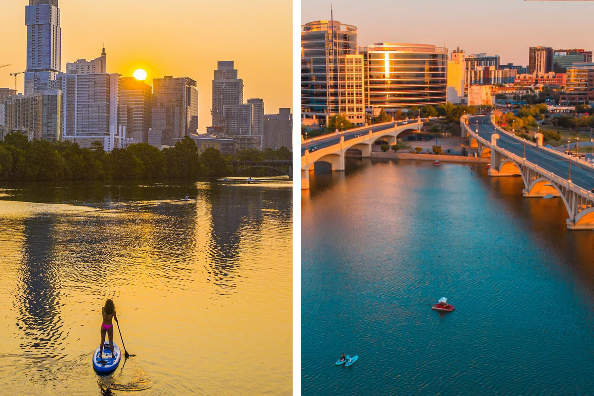 Sunny skies, rising rent: How Austin and Phoenix stack up amid rapid growth