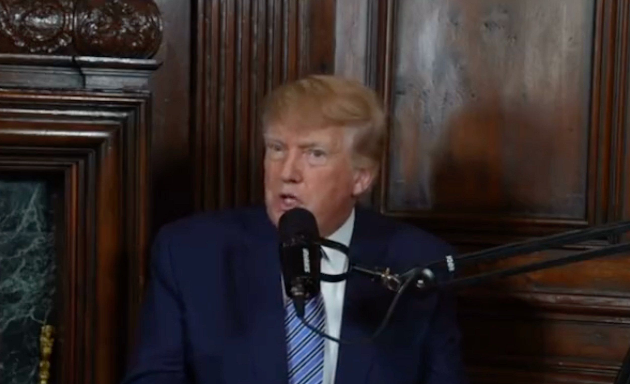 Trump Mocked for Bonkers Rant About Windmills in Response to Question About Ukraine Invasion