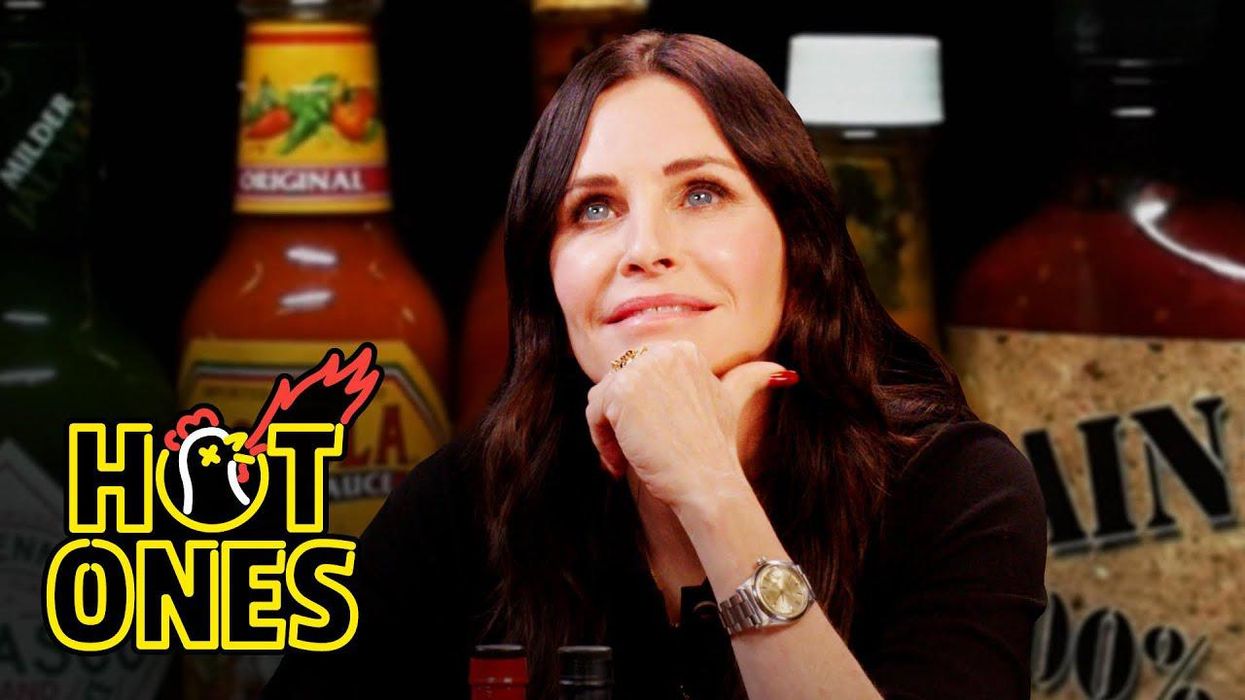 Courteney Cox's favorite snack is called an 'Alabama roll,' and it's as Southern as it sounds