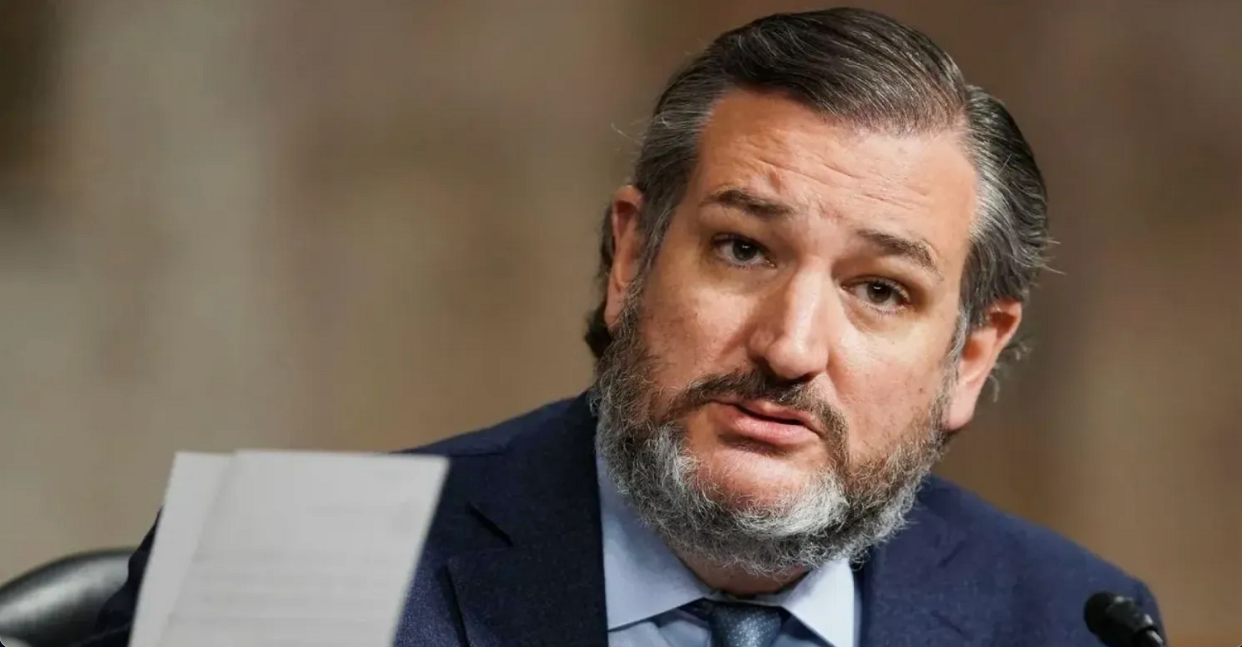 Ted Cruz Dragged After Complaining About Gas Prices Only To Then Join 'People's Convoy' Of Truckers