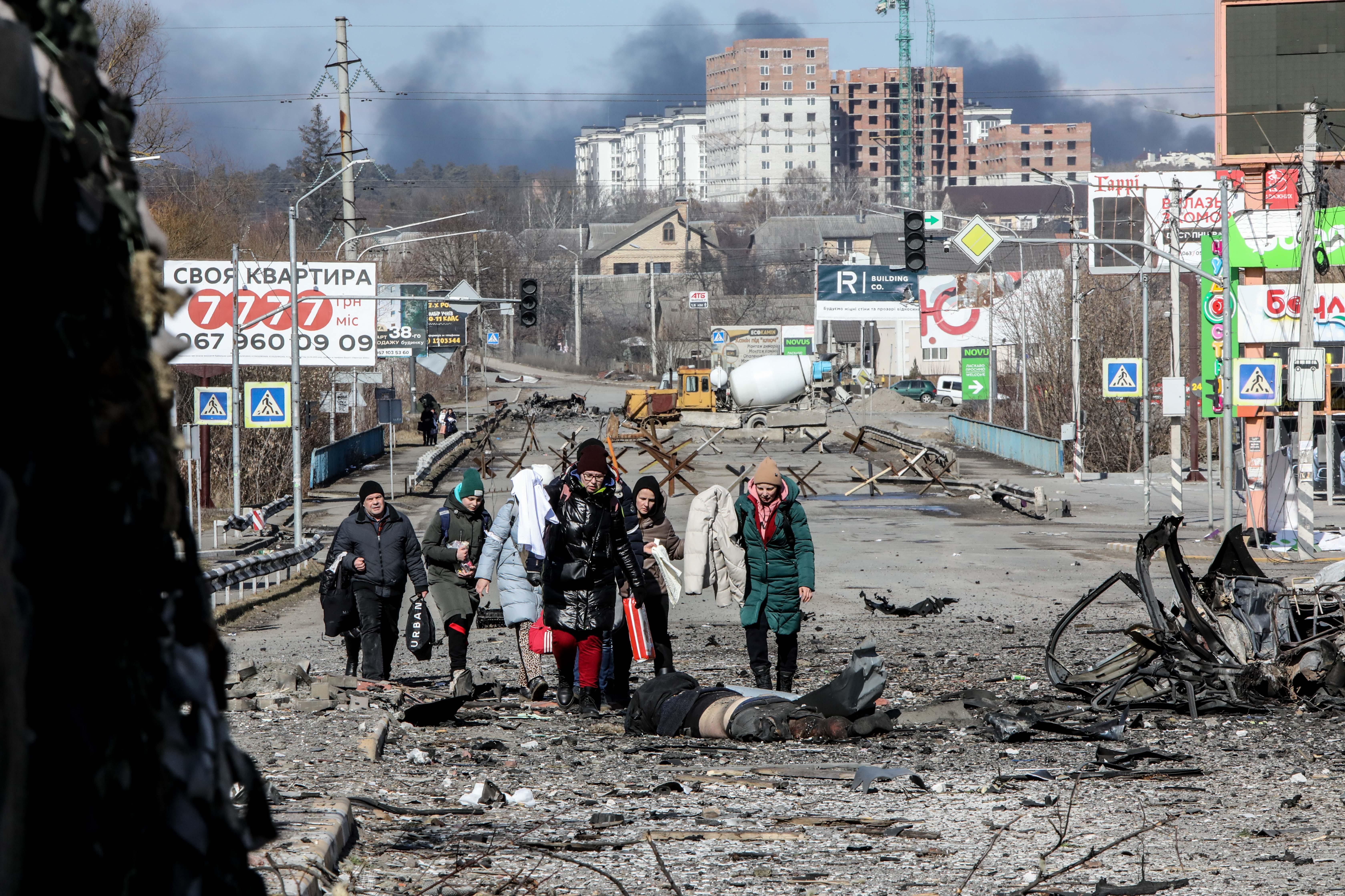 Dove i morti russi e ucraini si confondono