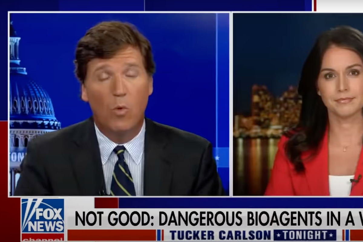 Tulsi Gabbard Spreading Russian Lies About Ukraine Biolabs, Because Of Course