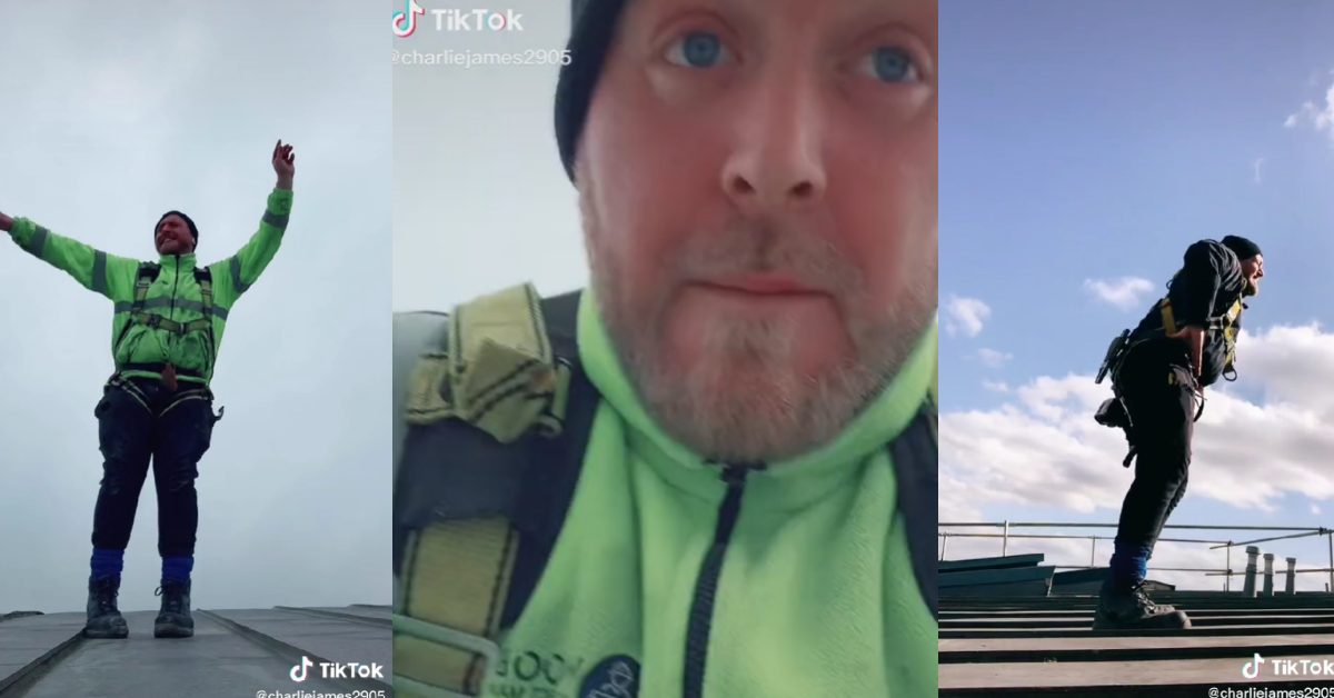 Guy's Viral Dancing Video Has TikTok Doing A Double Take After A Very NSFW Optical Illusion