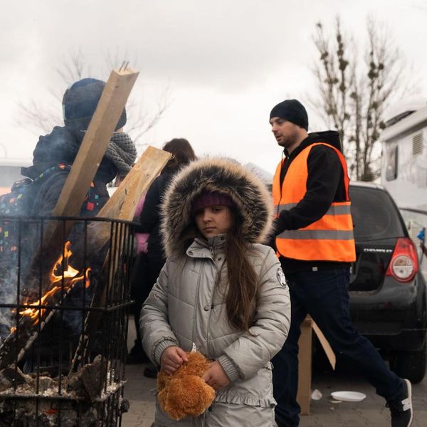 A Polish Town That Resisted Nazis Now Welcomes Ukraine Refugees
