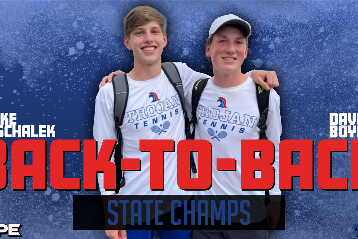 Back-To-Back! Muschalek and Boylan win TAPPS 6A Mens Doubles Championships