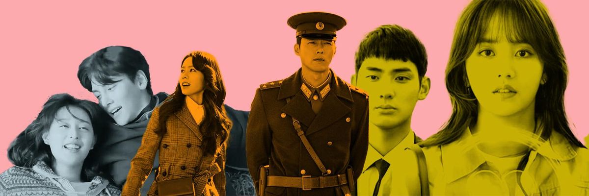 Various characters from k-dramas