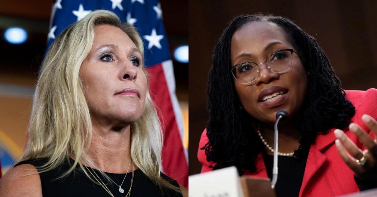 QAnon Rep. Ripped For Calling GOP Senators Who Support Judge Jackson's Confirmation 'Pro-Pedophile'
