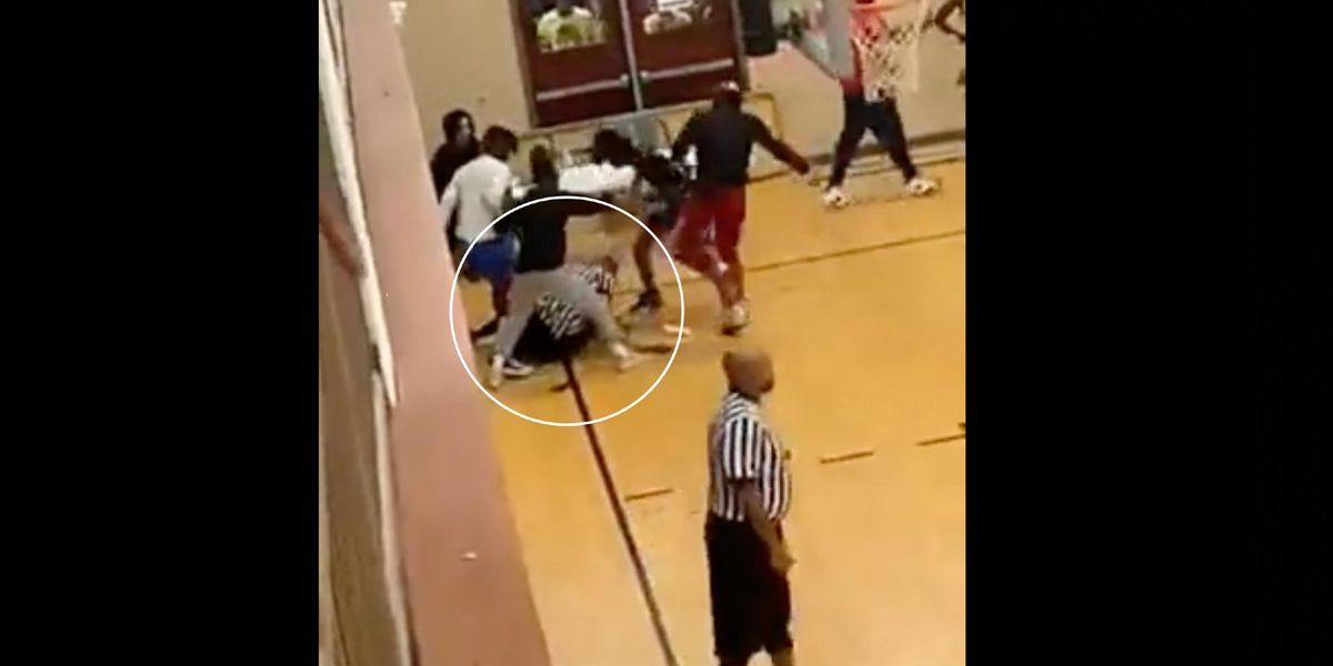 VIDEO Youth basketball players violently attack referee after church