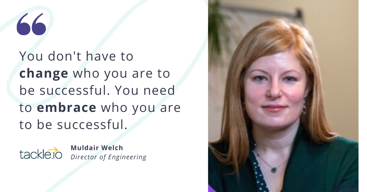 How Tackle’s Director of Engineering, Muldair Welch, Supports Her Team by Leading by Example