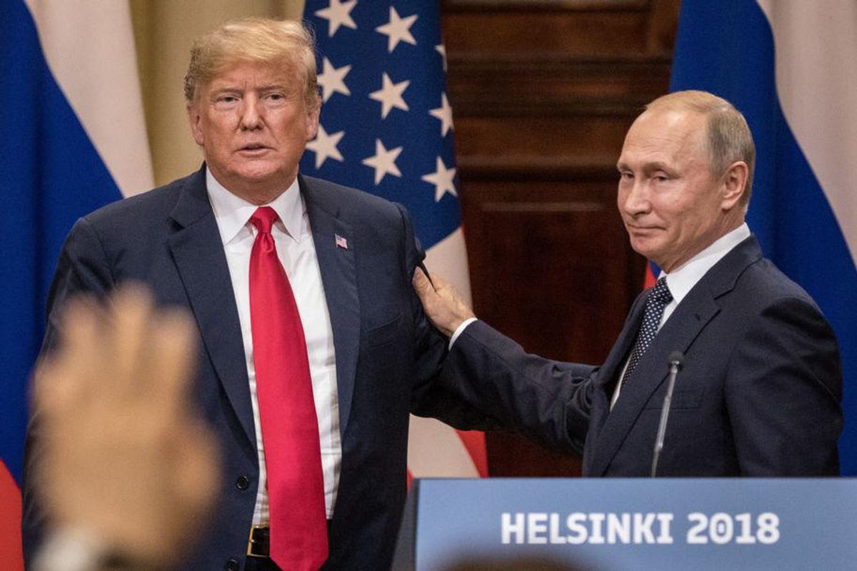 Vladimir Putin and Donald Trump