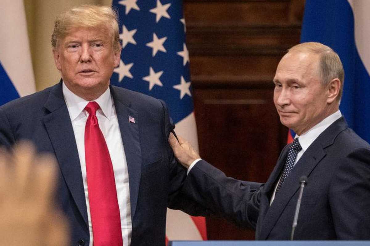 Vladimir Putin and Donald Trump