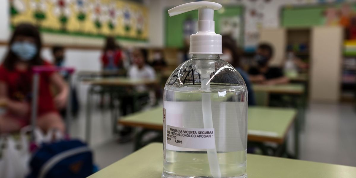 Science experiment goes wildly wrong as 12-year-old suffers possible third-degree burns after teacher allegedly covered his hands with sanitizer and lit them on fire