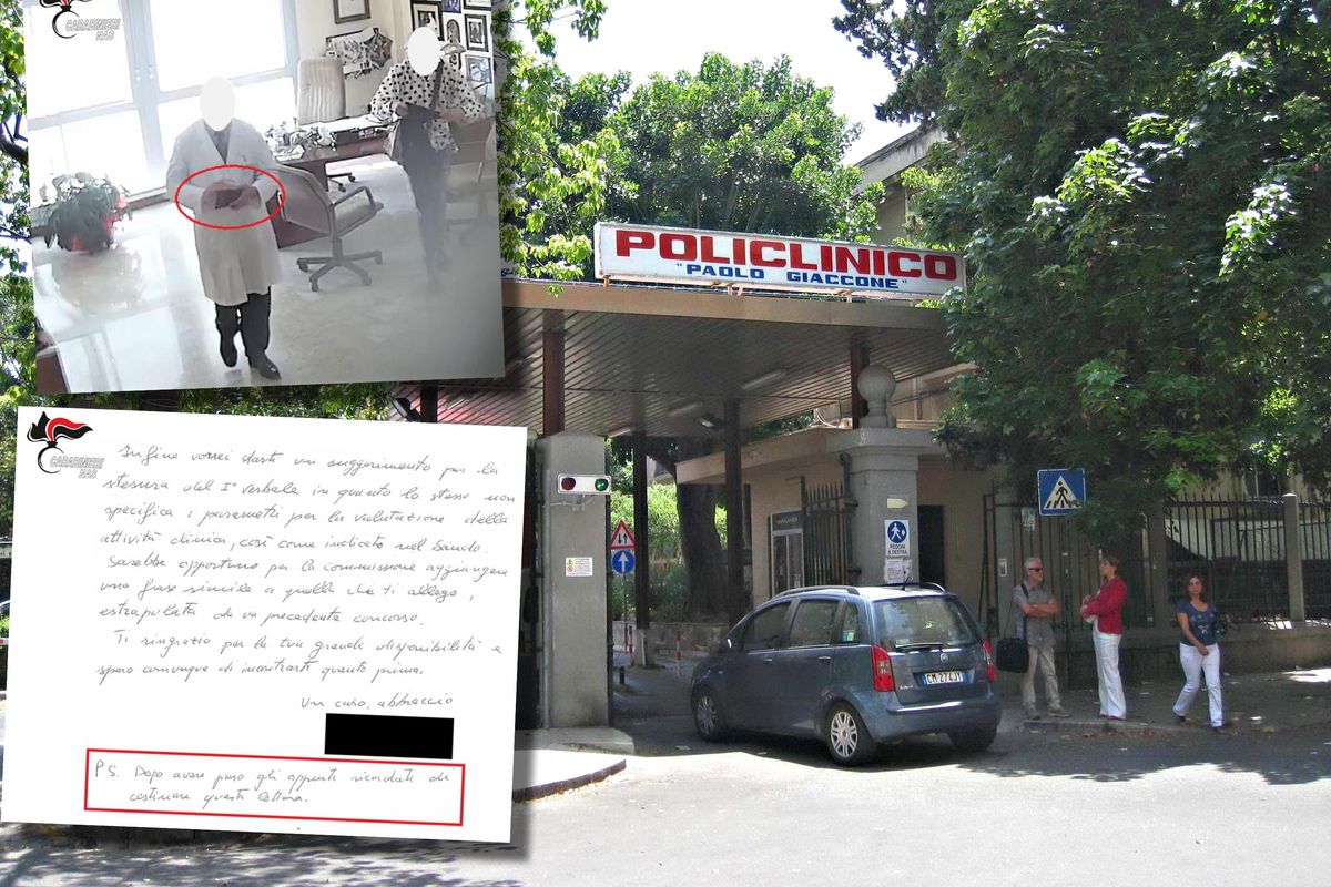 Sgominata la cricca delle docenze pilotate. Arrestati prof e figlia: «Penso alla famiglia»