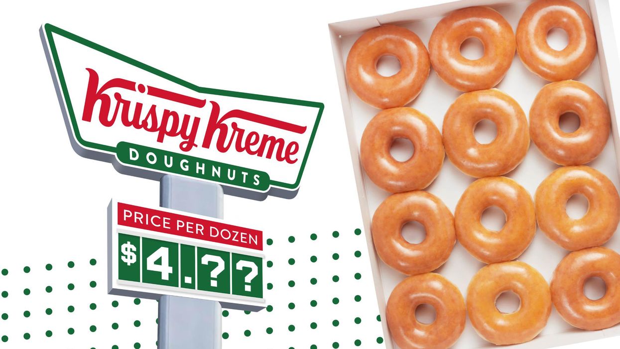 Krispy Kreme to offer a dozen doughnuts for the same price as a gallon of gas on Wednesdays