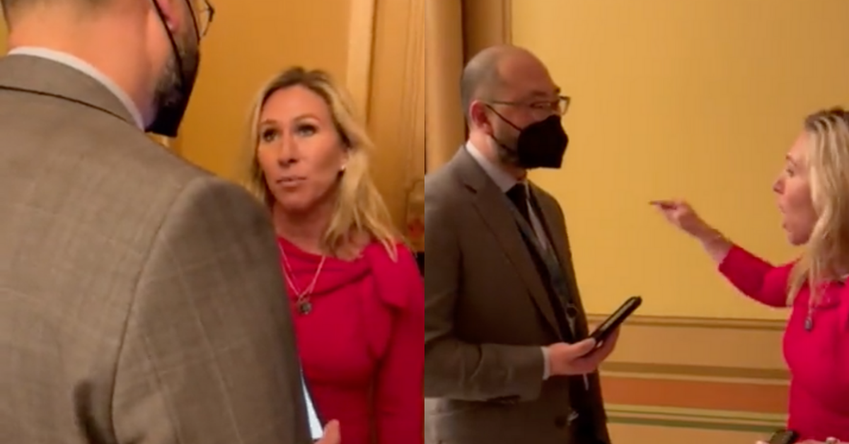 QAnon Rep. Throws Tantrum Over Reporter's Capitol Riot Question Since It Only Happened 'One Time'