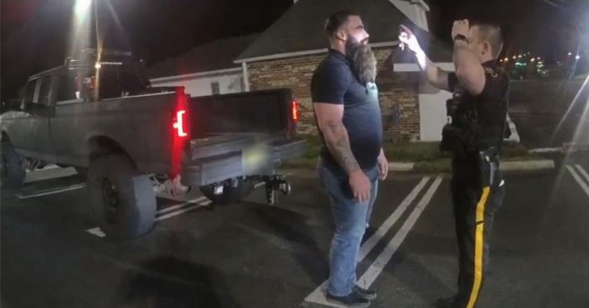 MAGA-Loving Gym Owner Informs Cops He's Running For Congress After Failing Sobriety Test